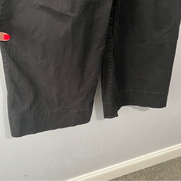 Frame paper bag wide leg pant black size small - Picture 3 of 5